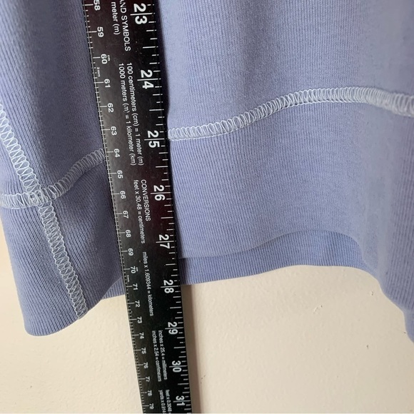 Eddie Bauer Woman’s pullover Blue Hoodie Sweat Shirt Size Large - Picture 6 of 9